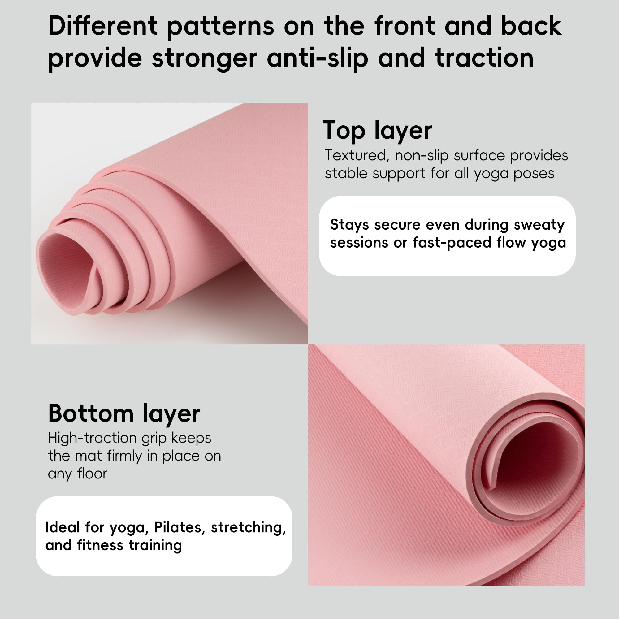 Amazon.com : Wimwum Extra Wide Yoga Mat 72